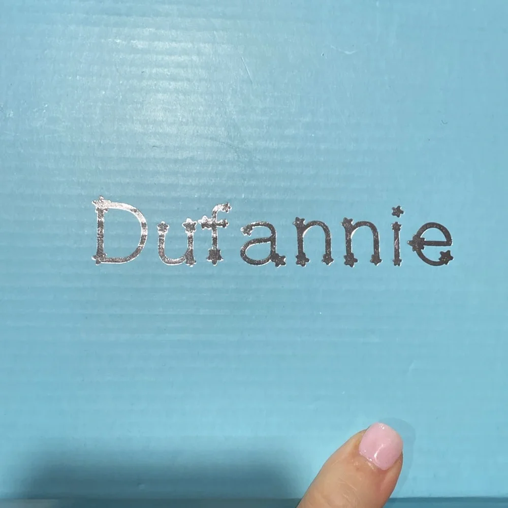 Brand New Girls Dufannie Silver Sandals 13 - Picture 4 of 4